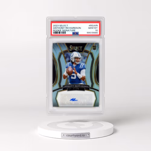2023 Panini Select Rookie Signatures #RSIARI Anthony Richardson (PSA 10 GEM MINT)