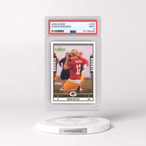 2005 Score #352 Aaron Rodgers (PSA 9 MINT)