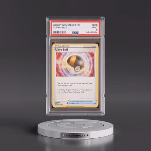 2023 Pokémon Clb-Trading Card Game Classic Blastoise & Suicune EX Deck #030 Ultra Ball (PSA 9 MINT)