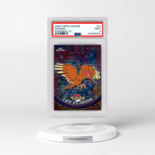 2000 Topps Chrome Pokémon T.V. #22 Fearow (PSA 9 MINT)