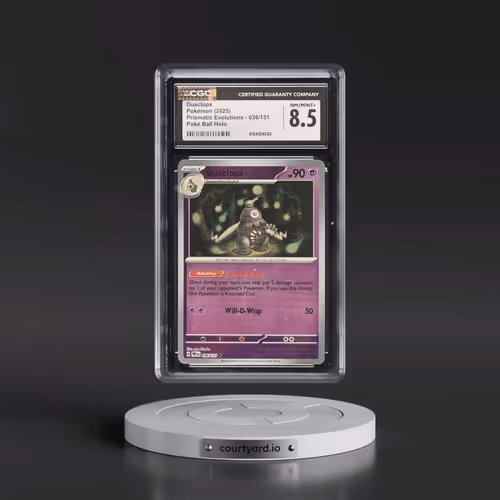 2024 Prismatic Evolutions - PRE EN #036/131 Dusclops - Poké Ball Holo (CGC 8.5 NM-MT+)