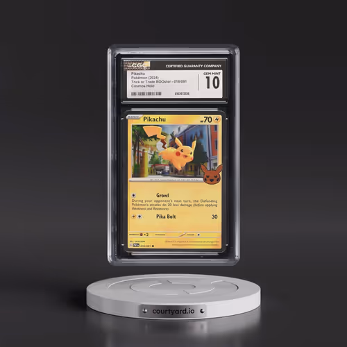 2024 Pokémon Trick or Trade #018 Pikachu (CGC 10 GEM MINT)