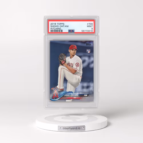 2018 Topps #700 Shohei Ohtani - Pitching (PSA 9 MINT)