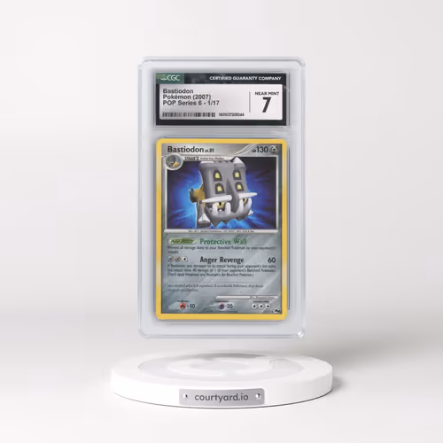 2007 POP Series 6 #1/17 Bastiodon (CGC 7 NM)