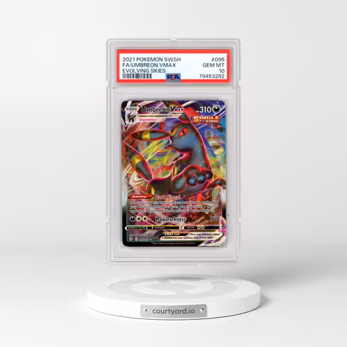 2021 Pokémon Sword & Shield Evolving Skies #095 Umbreon Vmax - Full Art (PSA 10 GEM MINT)