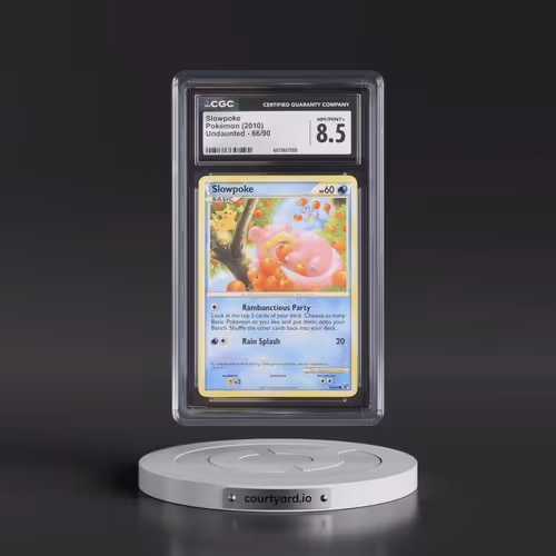 2010 Undaunted #66/90 Slowpoke (CGC 8.5 NM-MT+)