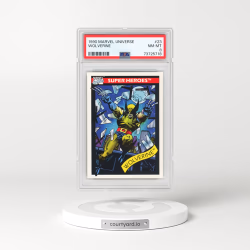 1990 Marvel Universe #23 Wolverine (PSA 8 NM-MT)