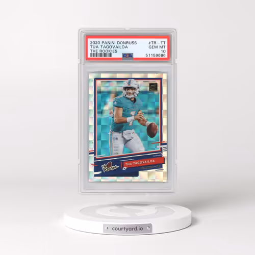 2020 Panini Donruss the Rookies #TR-TT Tua Tagovailoa (PSA 10 GEM MINT)