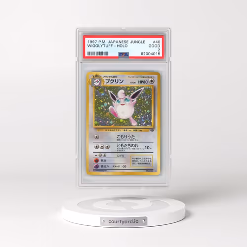 1997 Pokémon Jungle #40 Wigglytuff - Holo (PSA 2 GOOD)