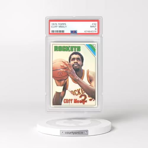 1975 Topps #32 Cliff Meely (PSA 9 MINT)