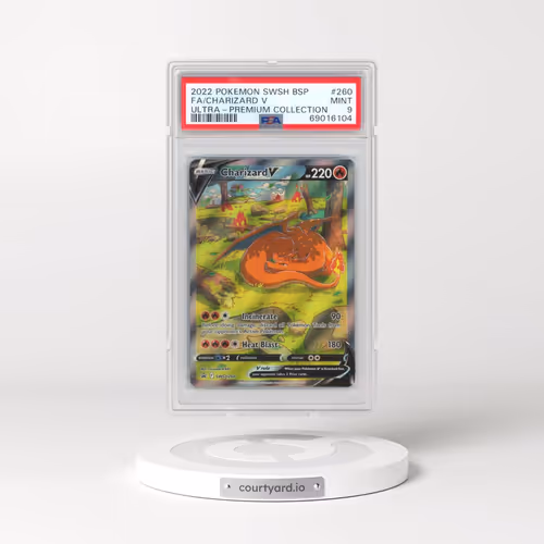 2022 Pokémon Swsh Black Star Promo #260 Charizard V - Holo Full Art Sword & Shield Ultra-Premium Col