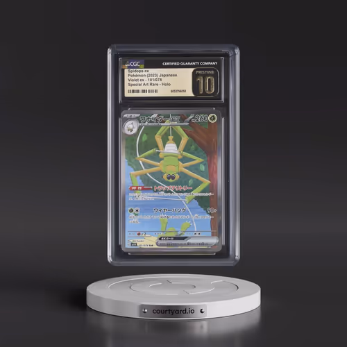 2023 Violet ex #101/078 Spidops ex - Special Art Rare Holo (CGC 10 PRISTINE)