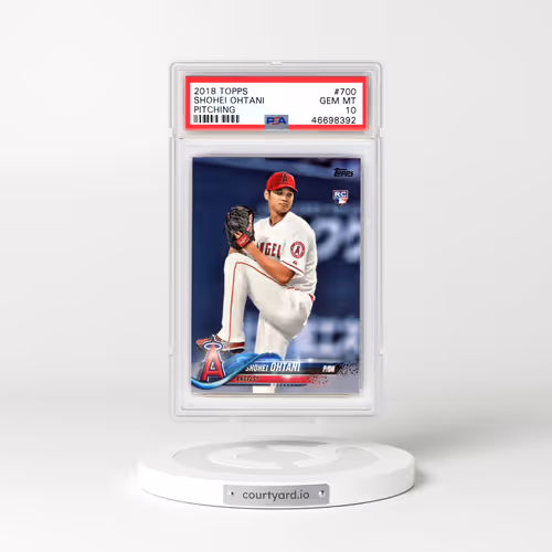 2018 Topps #700 Shohei Ohtani - Pitching (PSA 10 GEM MINT)