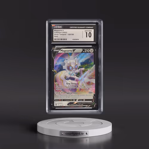 2022 Silver Tempest #128/195 Magearna V - Holo (CGC 10 GEM MINT)