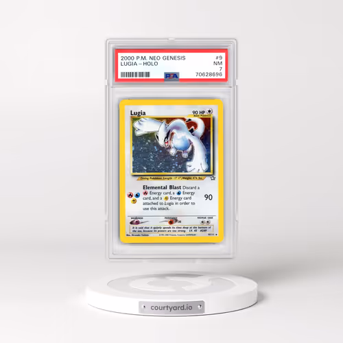 2000 Pokémon Neo Genesis #9 Lugia - Holo (PSA 7 NM)