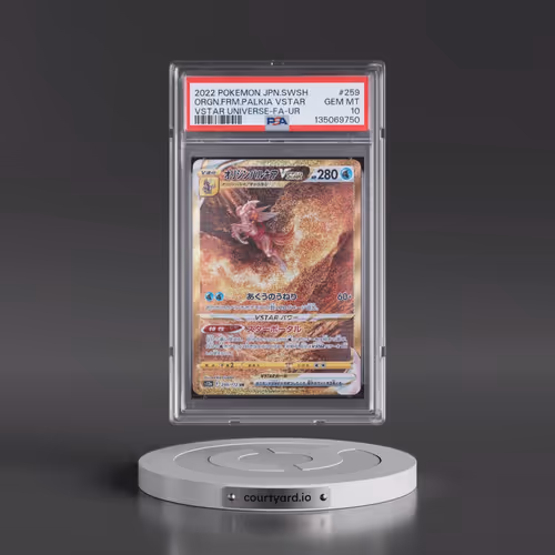 2022 Pokémon Sword & Shield Vstar Universe #259 Origin Forme Palkia Vstar - Full Art Ultra Rare (PSA