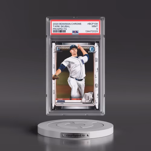 2020 Bowman Chrome Prospects #BCP108 Tarik Skubal (PSA 9 MINT)