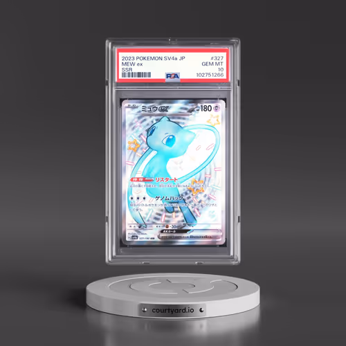 2023 Pokémon Sv4a-Shiny Treasure EX #327 Mew EX - Holo Ssr (PSA 10 GEM MINT)
