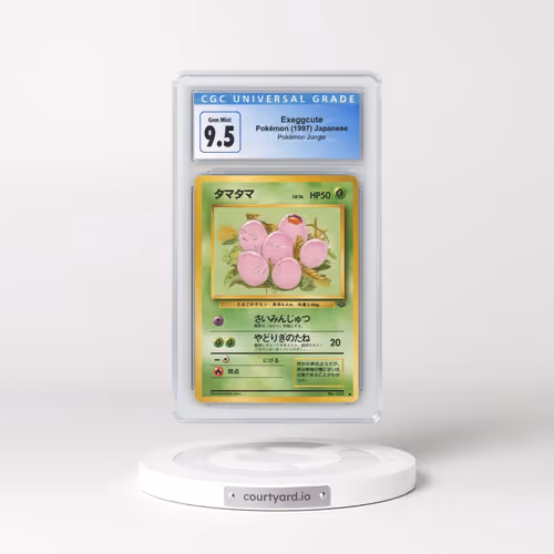 1997 Pokémon Jungle Exeggcute (CGC 10 GEM MINT)