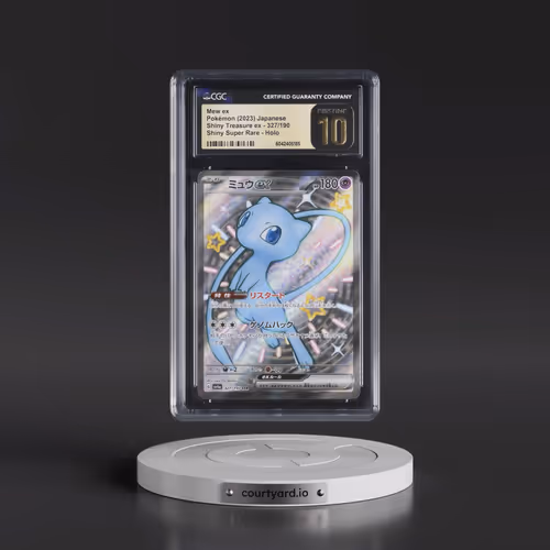2023 Shiny Treasure ex #327/190 Mew ex - Shiny Super Rare Holo (CGC 10 PRISTINE)