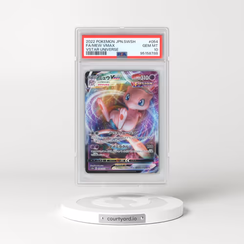 2022 Pokémon Sword & Shield Vstar Universe #054 Mew Vmax - Full Art (PSA 10 GEM MINT)