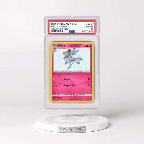 2019 Pokémon Sun & Moon Hidden Fates #SV35 Kirlia - Holo (PSA 10 GEM MINT)