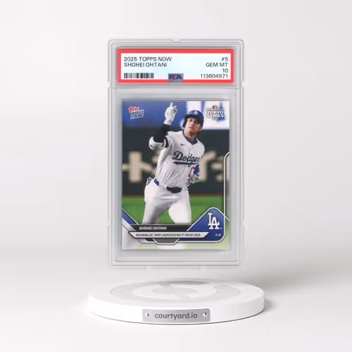 2025 Topps Now #5 Shohei Ohtani (PSA 10 GEM MINT)