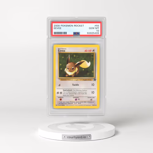 2000 Pokémon Rocket #55 Eevee (PSA 10 GEM MINT)