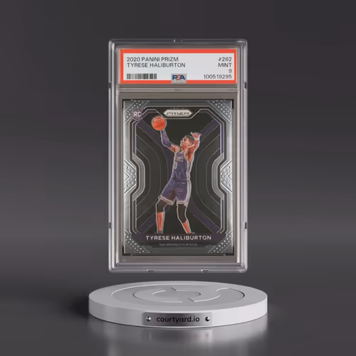 2020 Panini Prizm #262 Tyrese Haliburton (PSA 9 MINT)