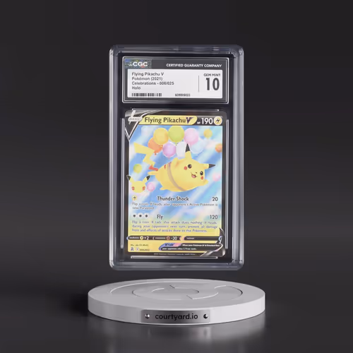 2021 Celebrations #006/025 Flying Pikachu V - Holo (CGC 10 GEM MINT)