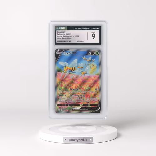 Astral Radiance #161/189 Beedrill V - Ultra Rare Holo (CGC 9 MINT)
