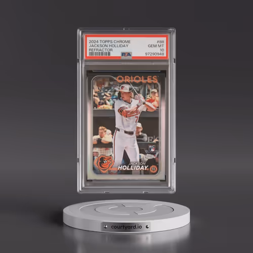 2024 Topps Chrome #88 Jackson Holliday - Refractor (PSA 10 GEM MINT)