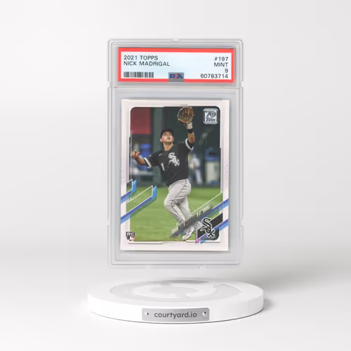 2021 Topps #197 Nick Madrigal (PSA 9 MINT)