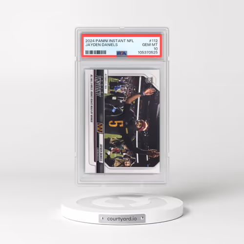 2024 Panini Instant NFL #112 Jayden Daniels (PSA 10 GEM MINT)
