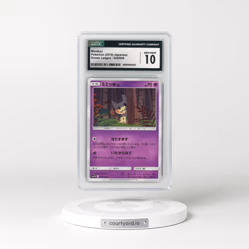 2019 Dream League #028/049 Mimikyu (CGC 10 GEM MINT)