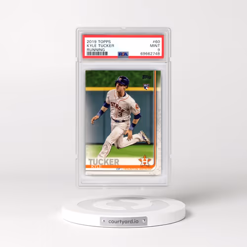 2019 Topps #60 Kyle Tucker - Running (PSA 9 MINT)