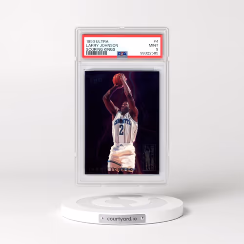 1993 Ultra Scoring Kings #4 Larry Johnson (PSA 9 MINT)