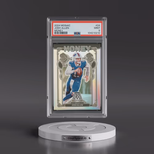 2024 Panini Mosaic Money #24 Josh Allen (PSA 9 MINT)