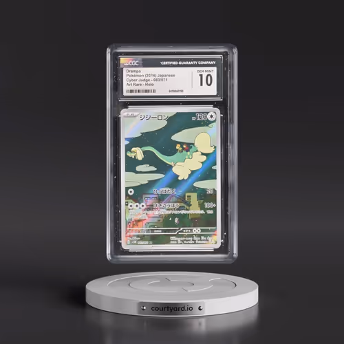2024 Pokémon Sv5m-Cyber Judge #083 Drampa - Art Rare (CGC 10 GEM MINT)