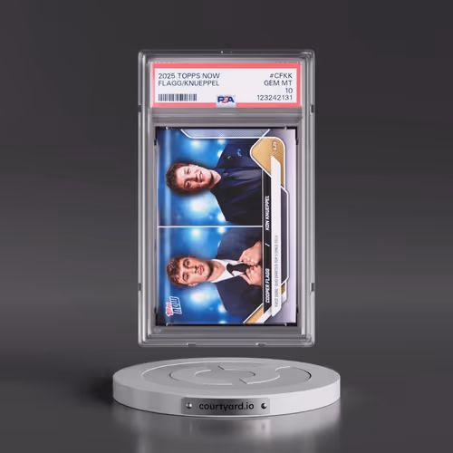 2025 Topps Now #CFKK Cooper Flagg/Kon Knueppel (PSA 10 GEM MINT)