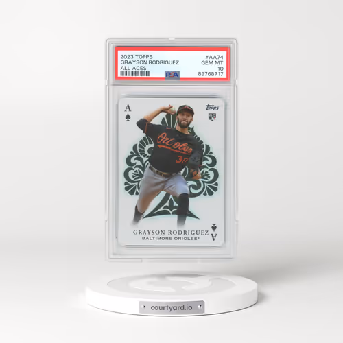 2023 Topps All Aces #AA74 Grayson Rodriguez - Update (PSA 10 GEM MINT)