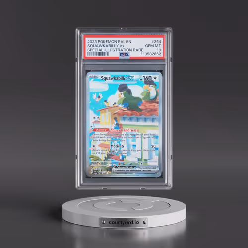2023 Pokémon Pal EN-Paldea Evolved #264 Squawkabilly EX - Holo Special Illustration Rare (PSA 10 GEM