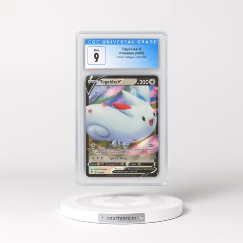 2020 Vivid Voltage #140 Togekiss V - Full Art Holo (CGC 9 MINT)