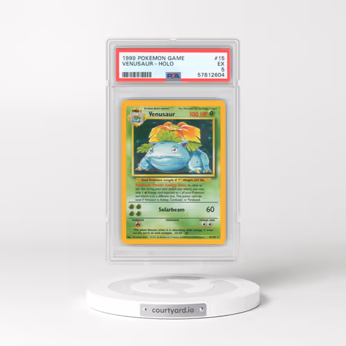 1999 Pokémon Game #15 Venusaur - Holo (PSA 5 EX)
