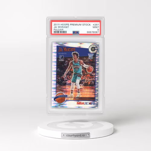 2019 Panini Hoops Premium Stock #297 Ja Morant - Pulsar (PSA 9 MINT)