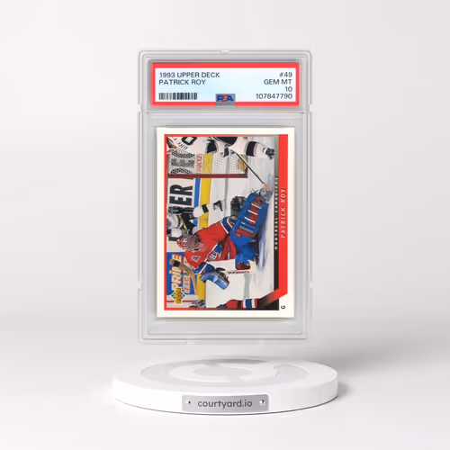 1993 Upper Deck #49 Patrick Roy (PSA 10 GEM MINT)