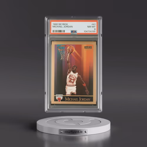 1990 Skybox #41 Michael Jordan (PSA 8 NM-MT)
