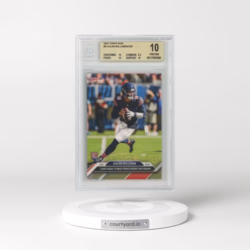 2024 Topps Now #8 Caleb Williams (BGS 10 PRISTINE)