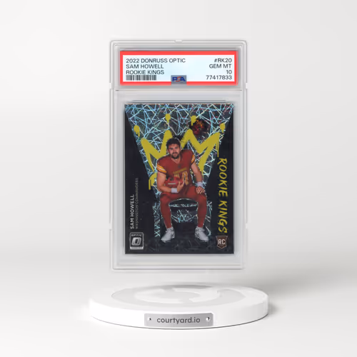 2022 Panini Donruss Optic Rookie Kings #RK20 Sam Howell (PSA 10 GEM MINT)