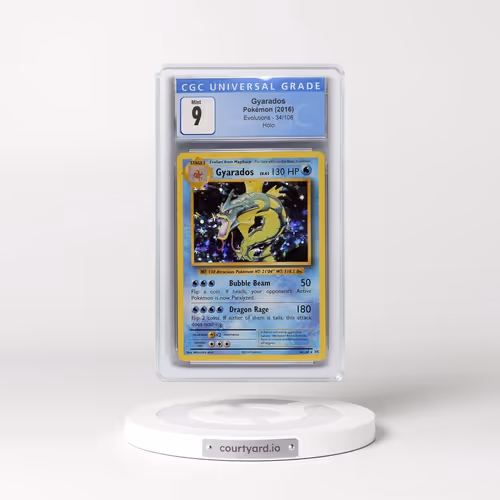 2016 Evolutions #34/108 Gyarados - Holo (CGC 9 MINT)